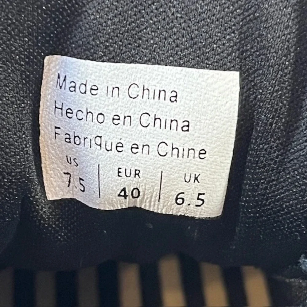 Chaps Mens Low Profile Black/White Canvas Shoes Size 7.5  NWOB‎ - Picture 8 of 8